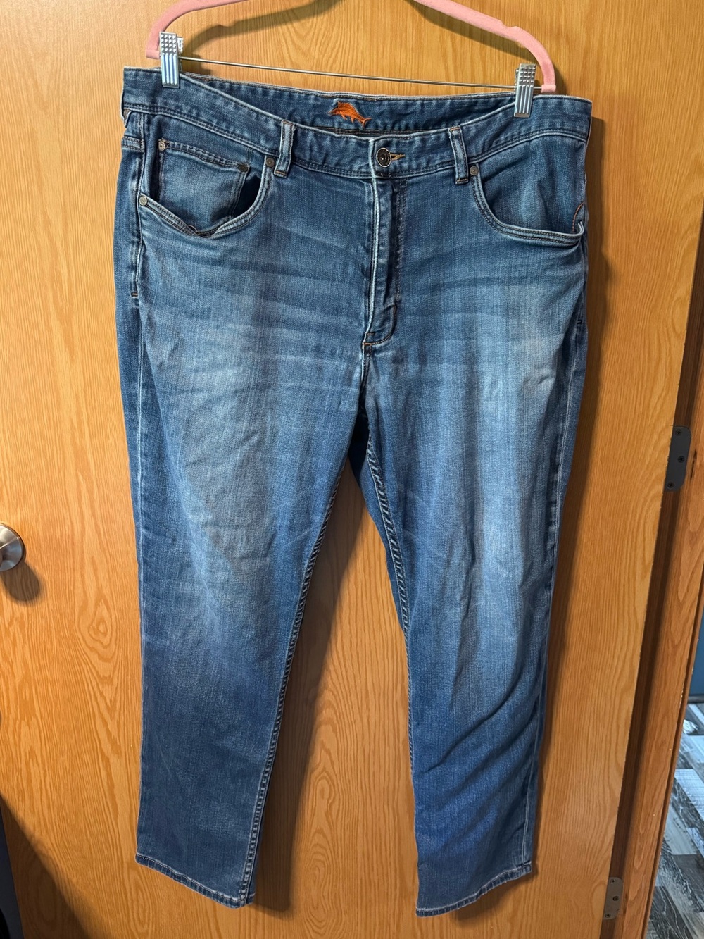Tommy Bahamas Mens classic blue jeans